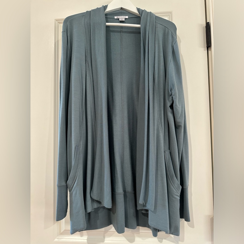 Athleta PRANAYAMA RESTORE WRAP - Blue/Grey - medium